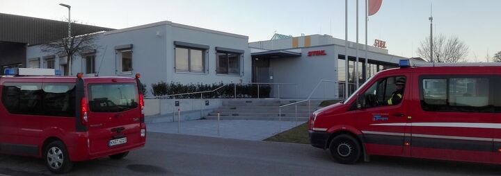 Brandmeldealarm Fa. Stihl