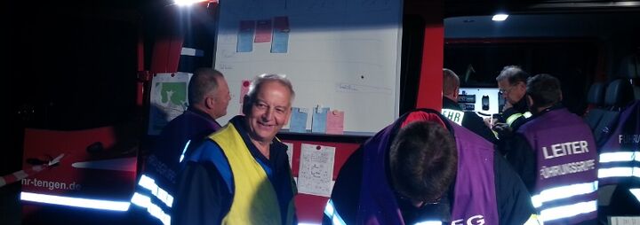 Gemeinsame Übung in Geisingen