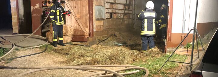 Verdacht der Brandstiftung