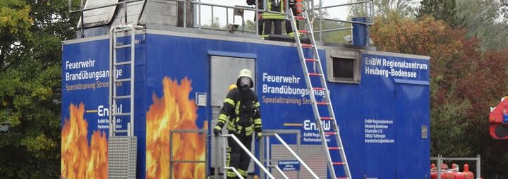 Brandcontainer in Radolfzell