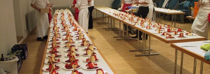 Bewirtung am Hausherrenfest 2010