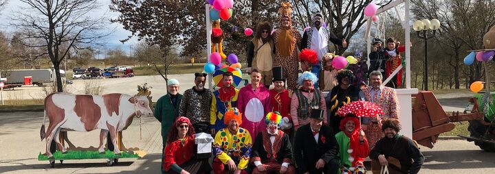 Umzug am Fasnachtssonntag