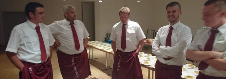 Bewirtung am Hausherrenfest 2018