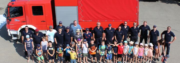 Sommerferienprogramm bei der Feuerwehr