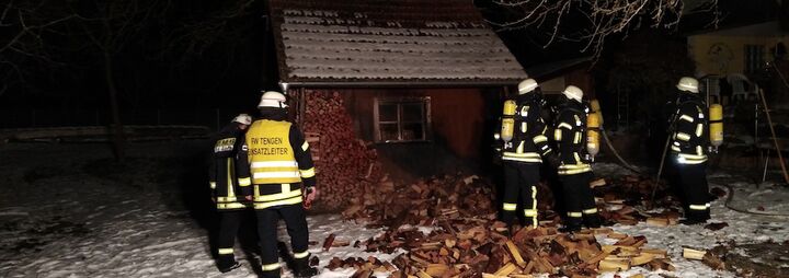 Entstehungsbrand durch heiße Asche