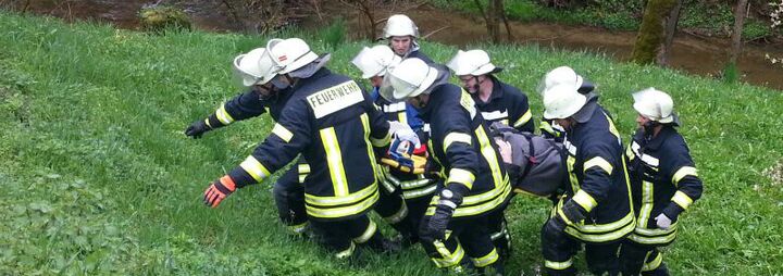 Personenrettung in Blumenfeld