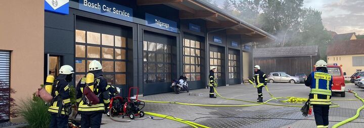 Übung mit Ausrückebereich Büßlingen / Beuren