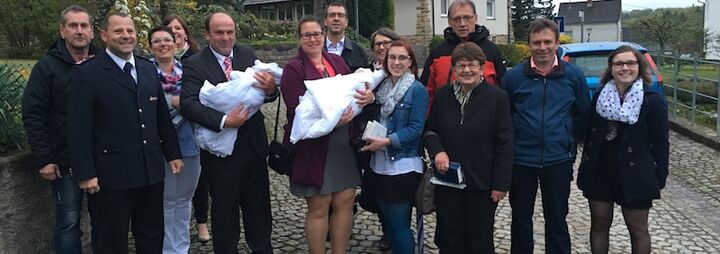 Taufe Maximilian und Philipp Meier