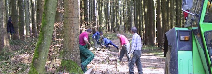 Arbeitseinsatz Feuerwehrfest