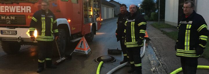 Hochwasser in Mühlhausen