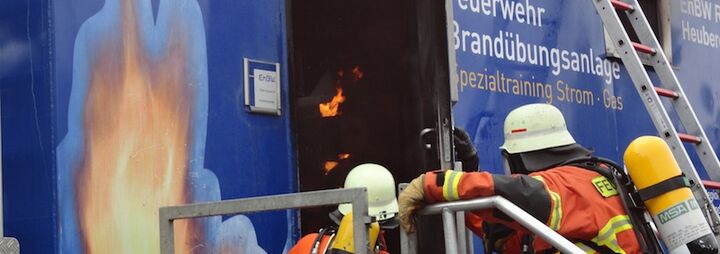 Ausbildung Brandübungsanlage