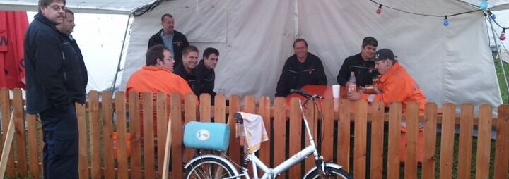 Eröffnung Zeltlager in Hohenfels