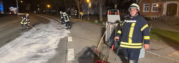 Ölspur in Watterdingen