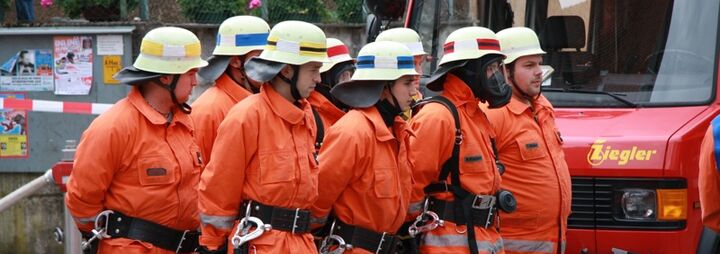 Kreisfeuerwehrfest mit Wettkämpfen in Aach