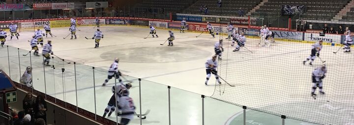 Ausflug zum Eishockeyspiel