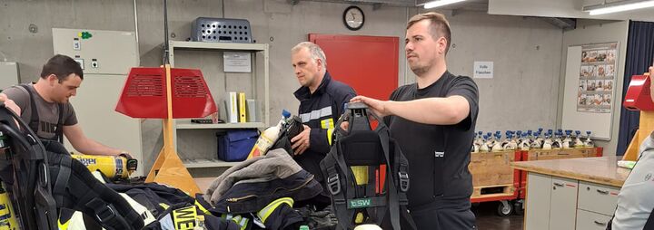 Belastungsübung in Schaffhausen