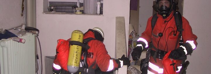 Kellerbrand in Wiechs am Randen