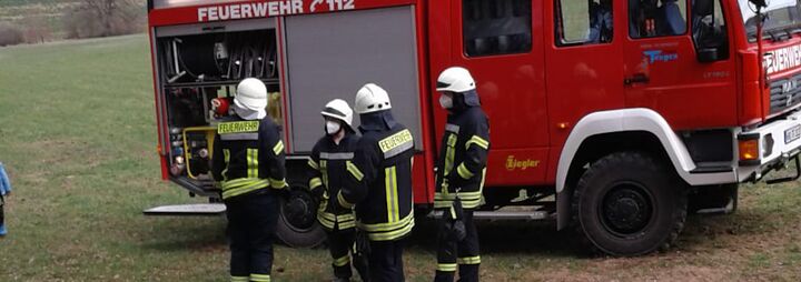 Fehlalarm durch Reisigfeuer