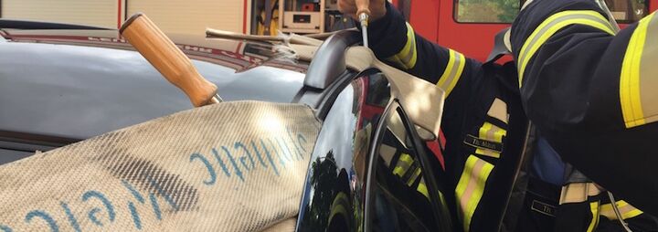 Kind in PKW eingeschlossen