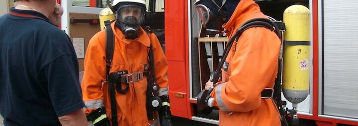 Einsatzübung Atemschutz