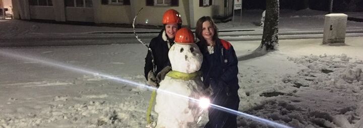 Probe bei Eis und Schnee