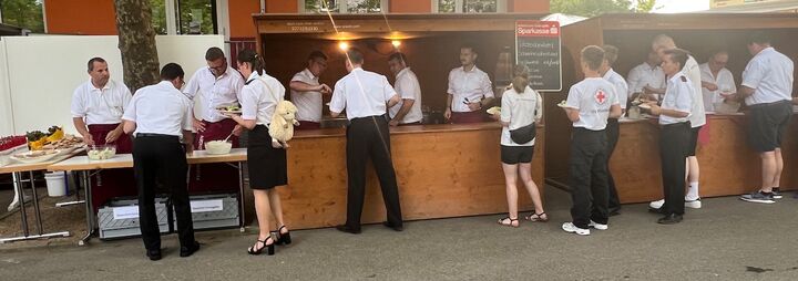 Bewirtung am Hausherrenfest 2024