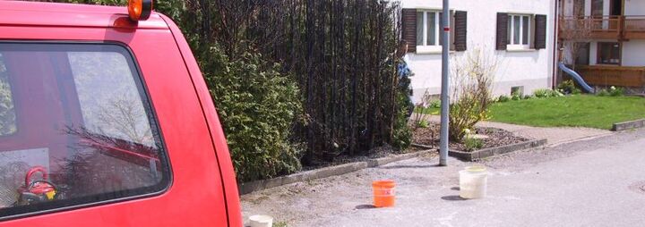 Heckenbrand in Watterdingen