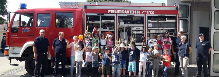 Besuch der Klasse 1b