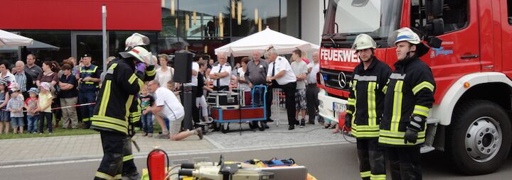 Schauübung in Geisingen
