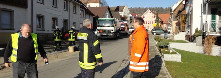 Auslaufendes Heizöl