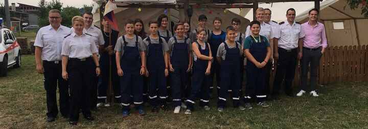 Eröffnung Zeltlager in Eigeltingen