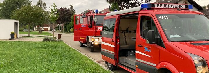 Brand Mittelspannungsmast