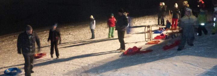 Nachtrodeln an der Lochhütte